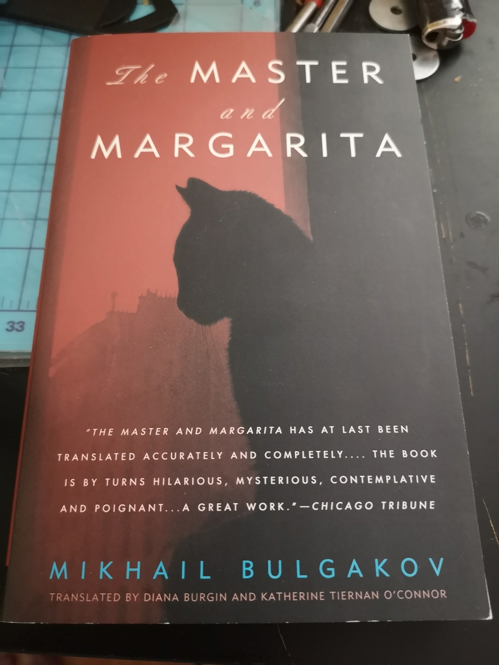 The Master and Margarita by Mikhail Bulgakov - Red & Black Paperback